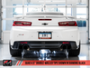 AWE: 2017-19 Chevrolet Camaro SS | ZL1 - Touring Edition Catback Exhaust / Non-Resonated (Diamond Black Tips Quad Outlet)
